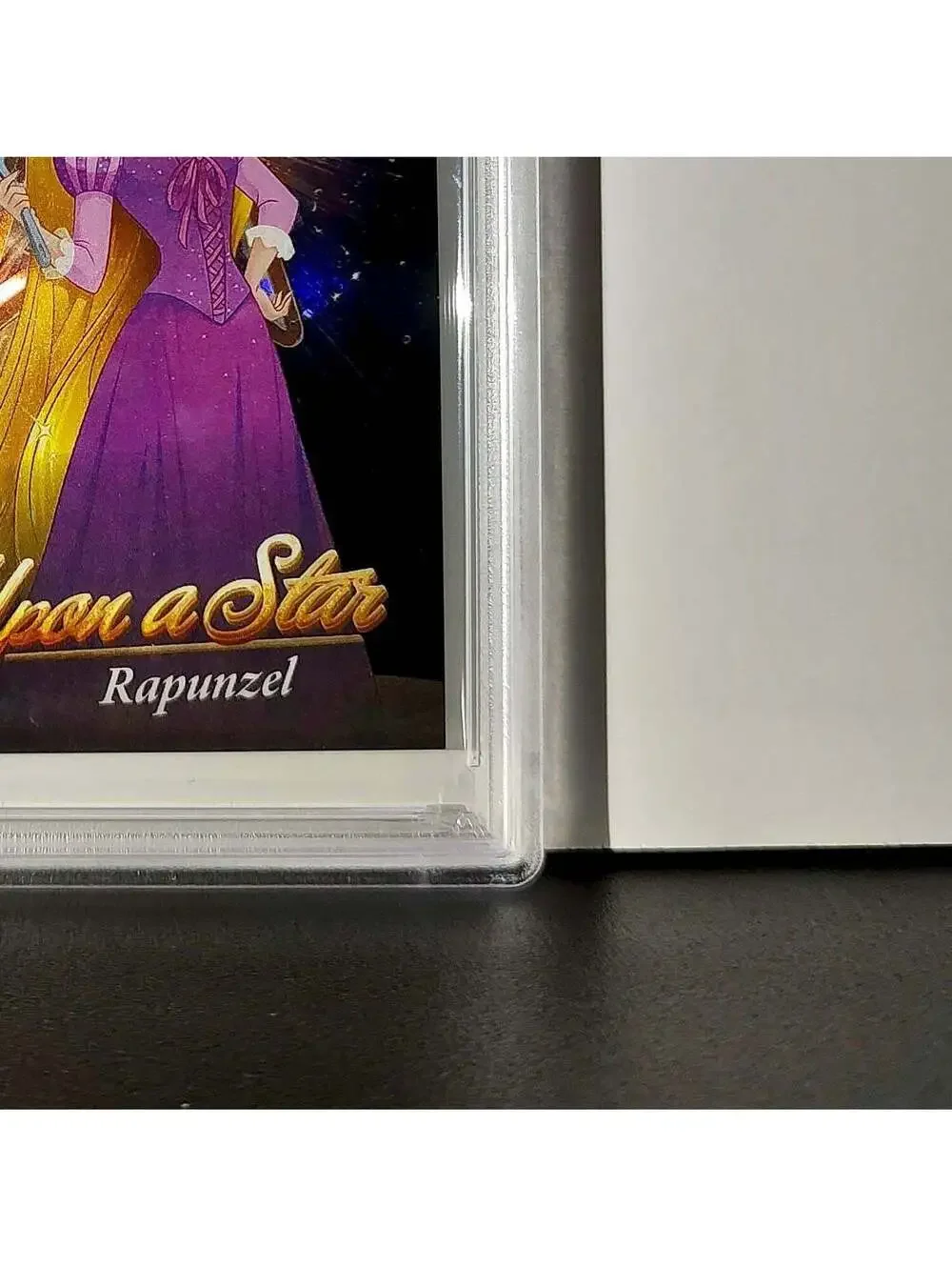 Rapunzel 2025 Topps Chrome Disney #W-16 Wish Upon A Star Die Cut Tangled PSA 9